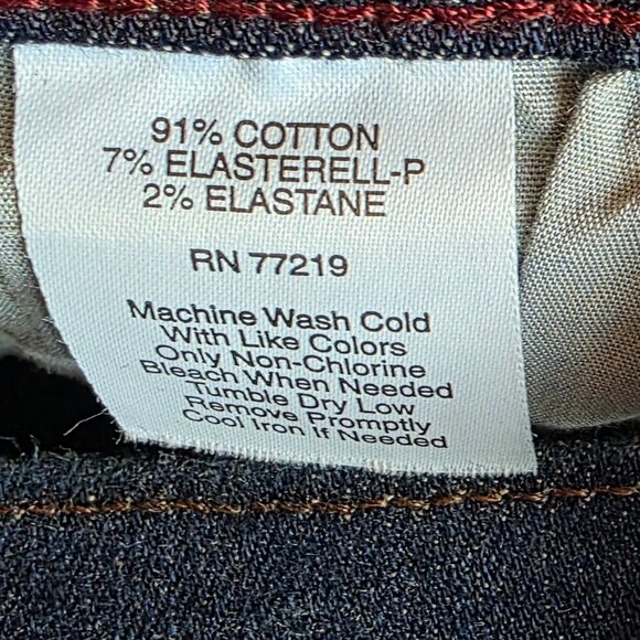 JOSEPH ABBOUD (38X34) Athletic Fit RN77219 Blue Jeans - Picture 7 of 7